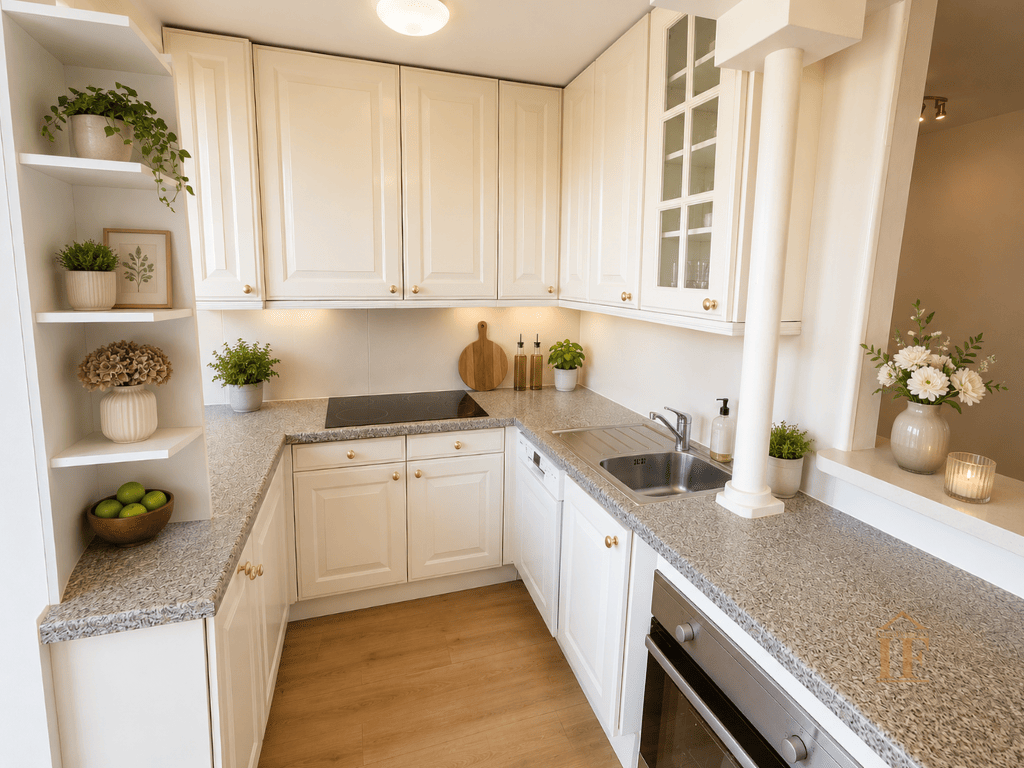 Helles 1-Zimmer-Apartment mit Loggia