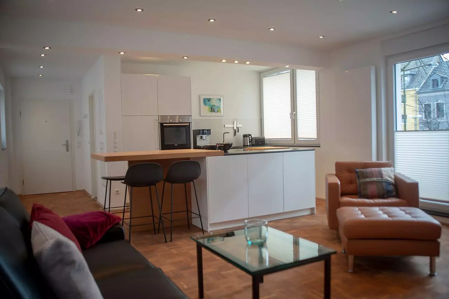 Moderne 2,5-Zimmer-Loftwohnung mit Balkon