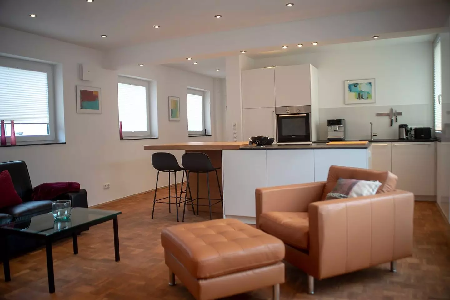 Moderne 2,5-Zimmer-Loftwohnung mit Balkon