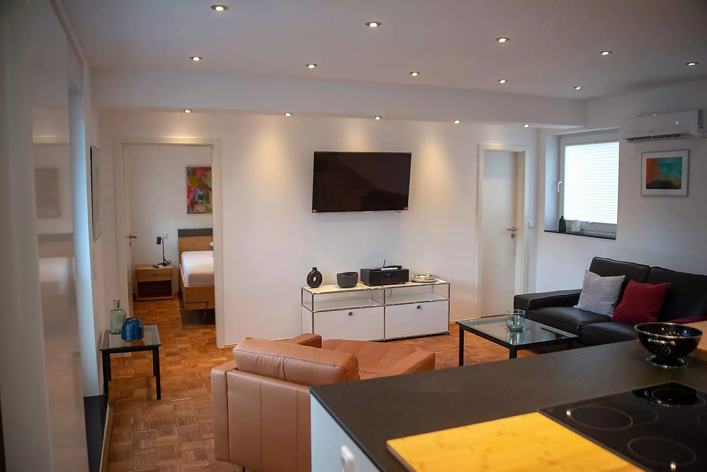 Moderne 2,5-Zimmer-Loftwohnung mit Balkon