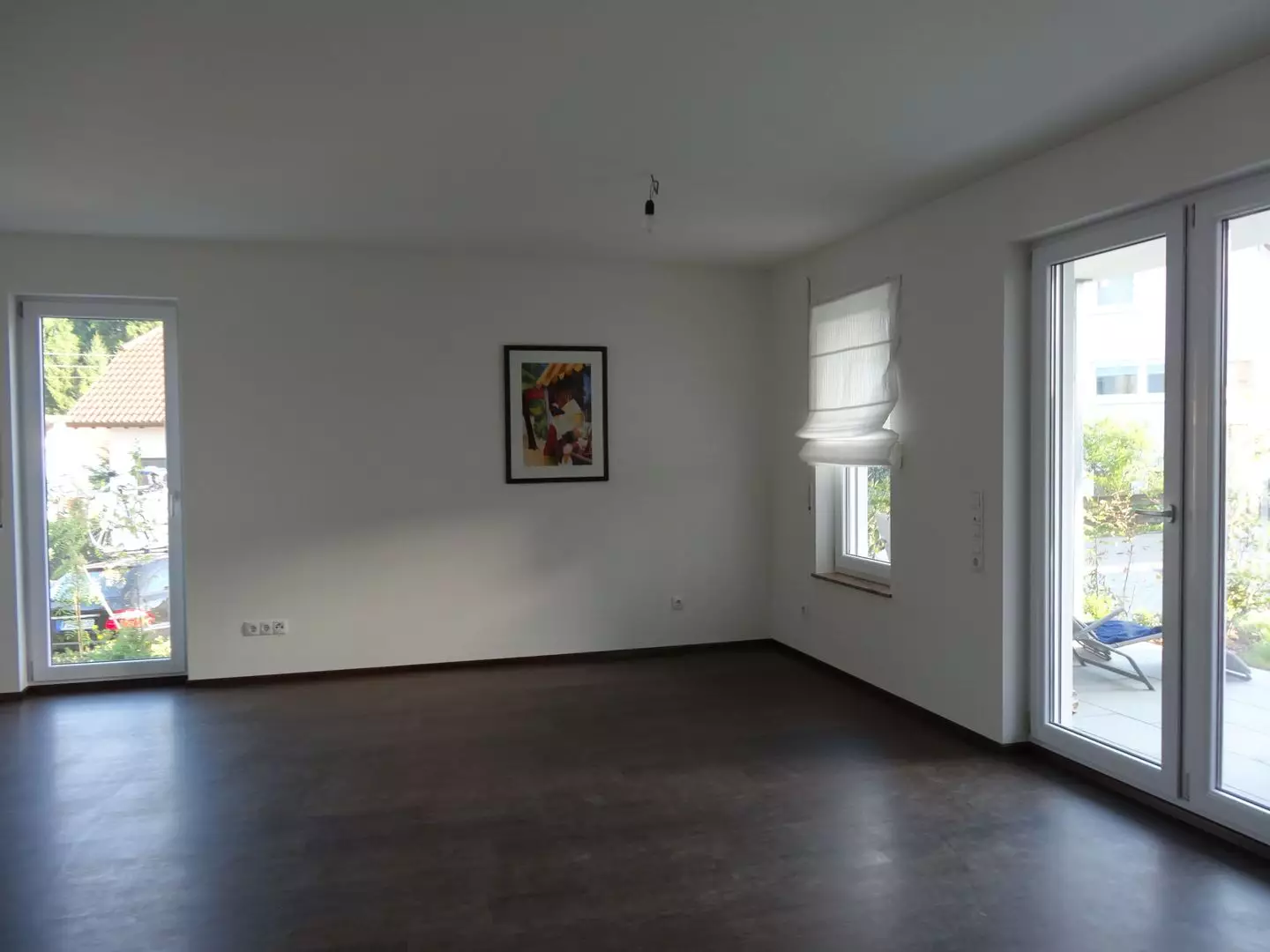 Moderne Terrassenwohnung im Erdgeschoss nahe dem Bodensee