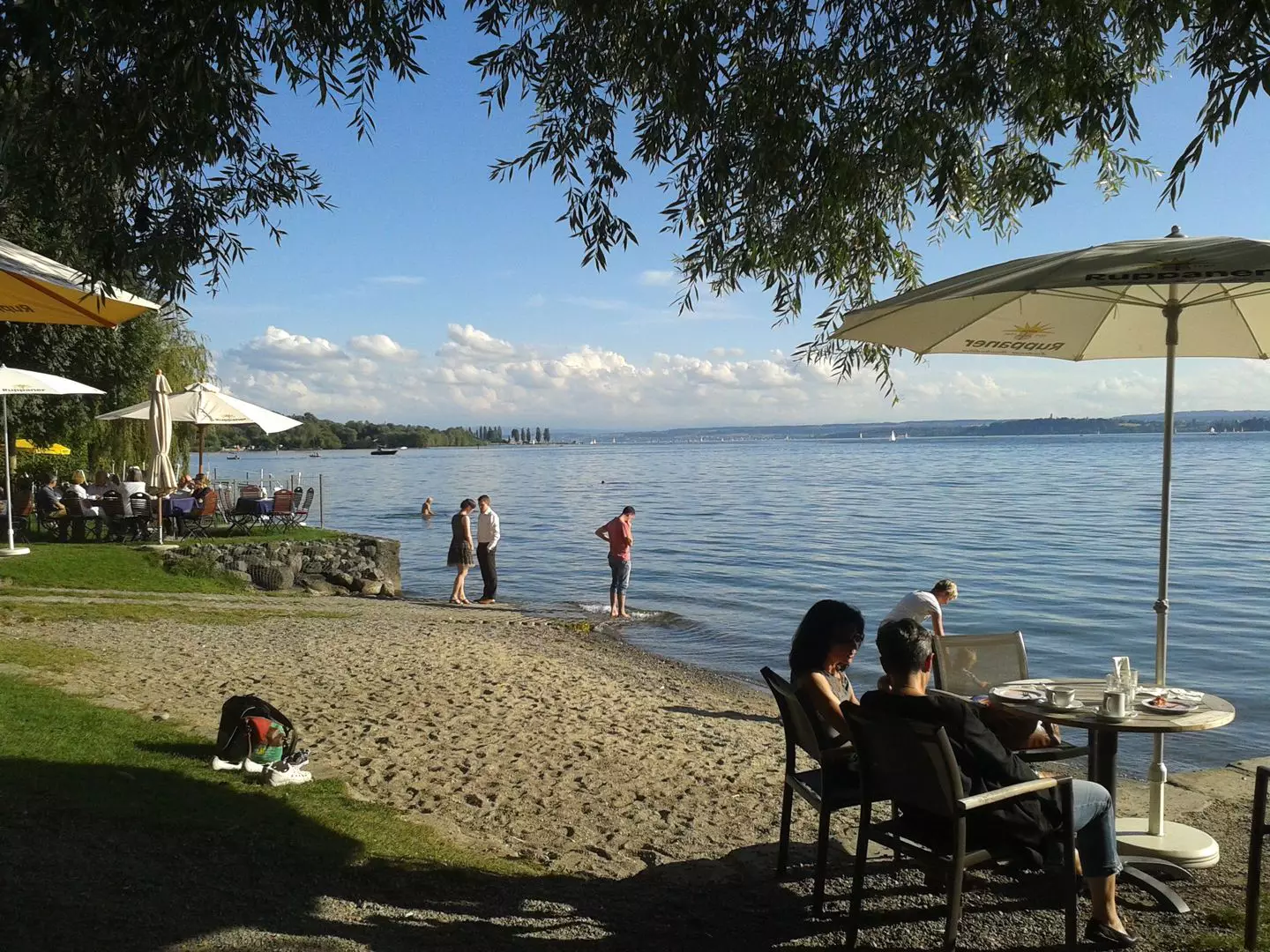 Moderne Terrassenwohnung im Erdgeschoss nahe dem Bodensee