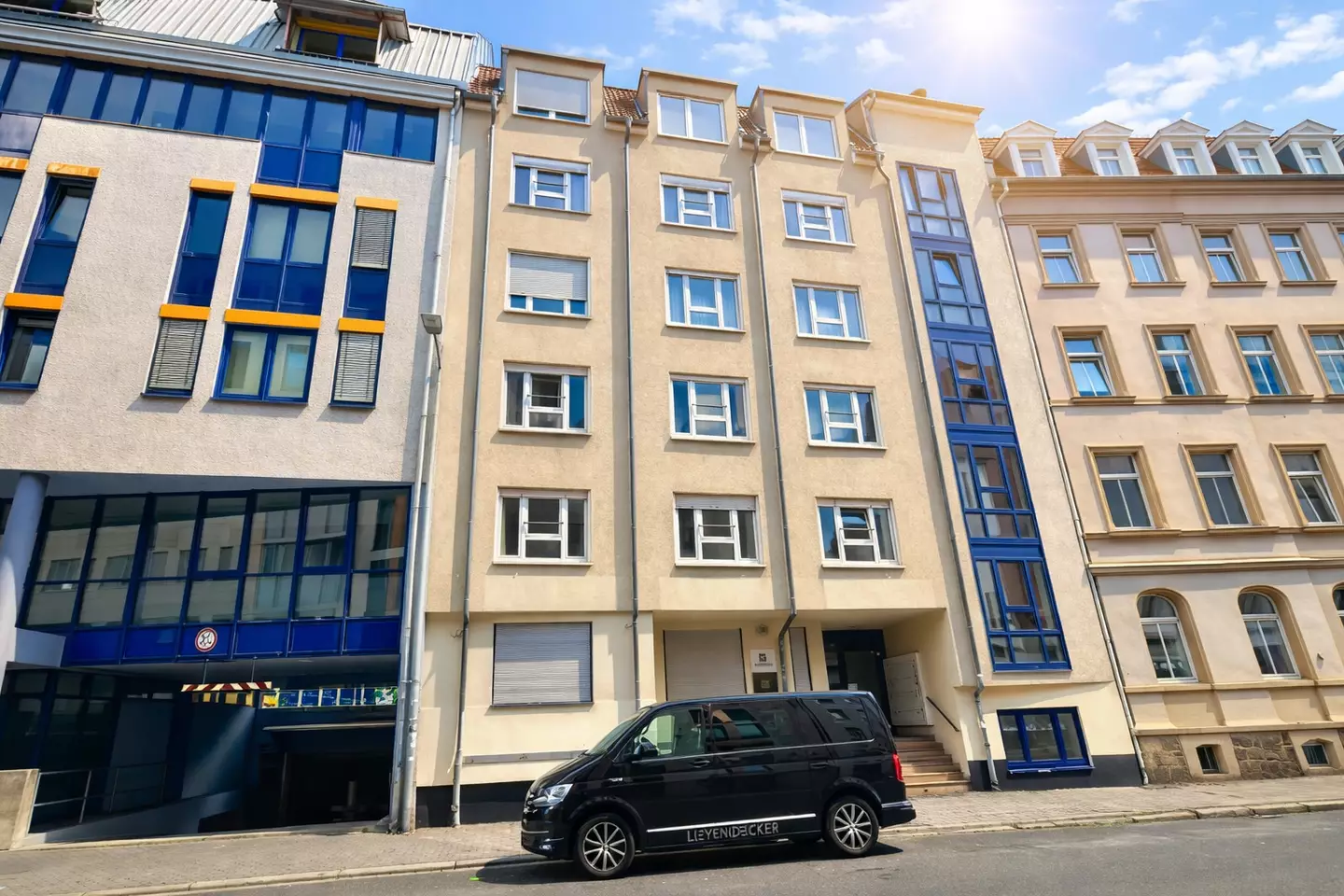 Möblierte 2-Zimmer-Wohnung nahe dem Leipziger Hauptbahnhof