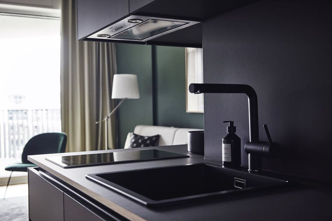 Voll möbliertes Luxus-Studio-Apartment am Park am Gleisdreieck