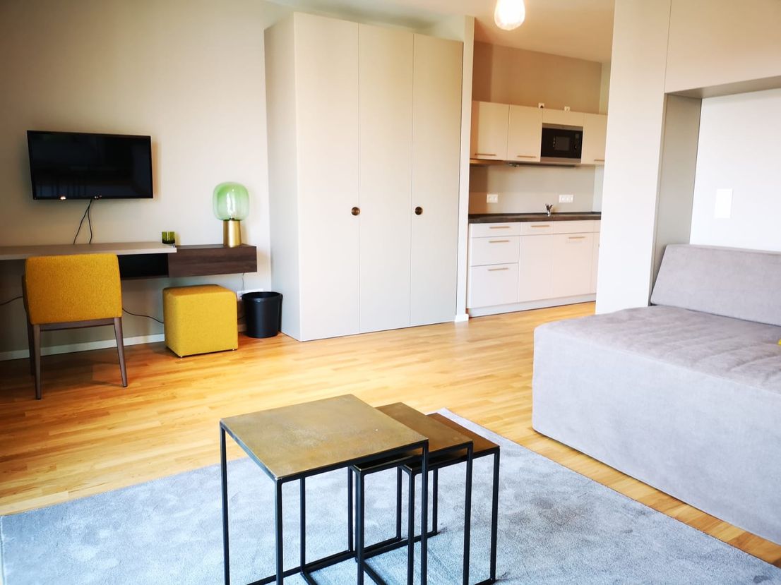 Voll möbliertes Studio-Apartment an der Spree in Berlin-Köpenick