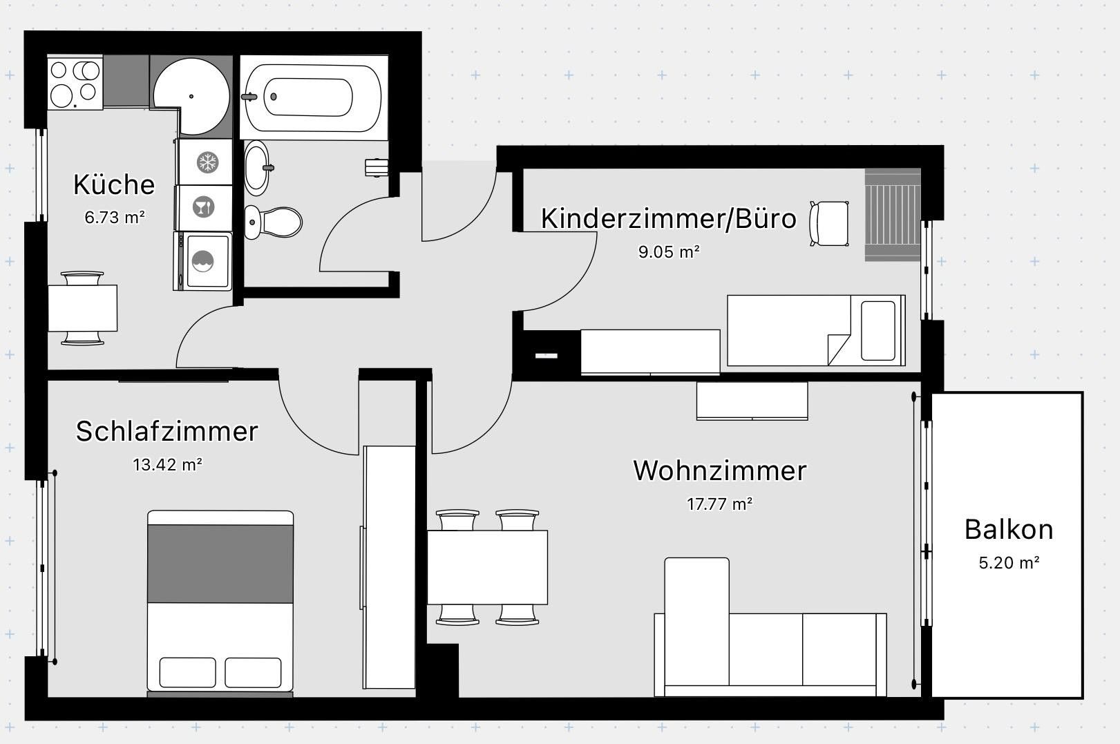 Selbstnutzung – Stilvolle 2,5 Zimmer in Berlin (Mitte)
