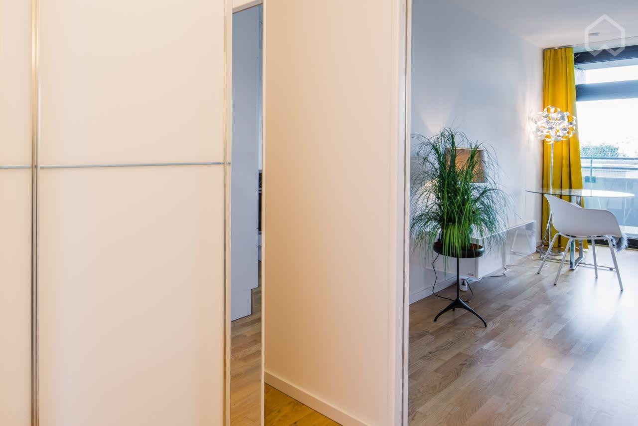 Stilvolles 1-Zimmer-Apartment mit West-Balkon