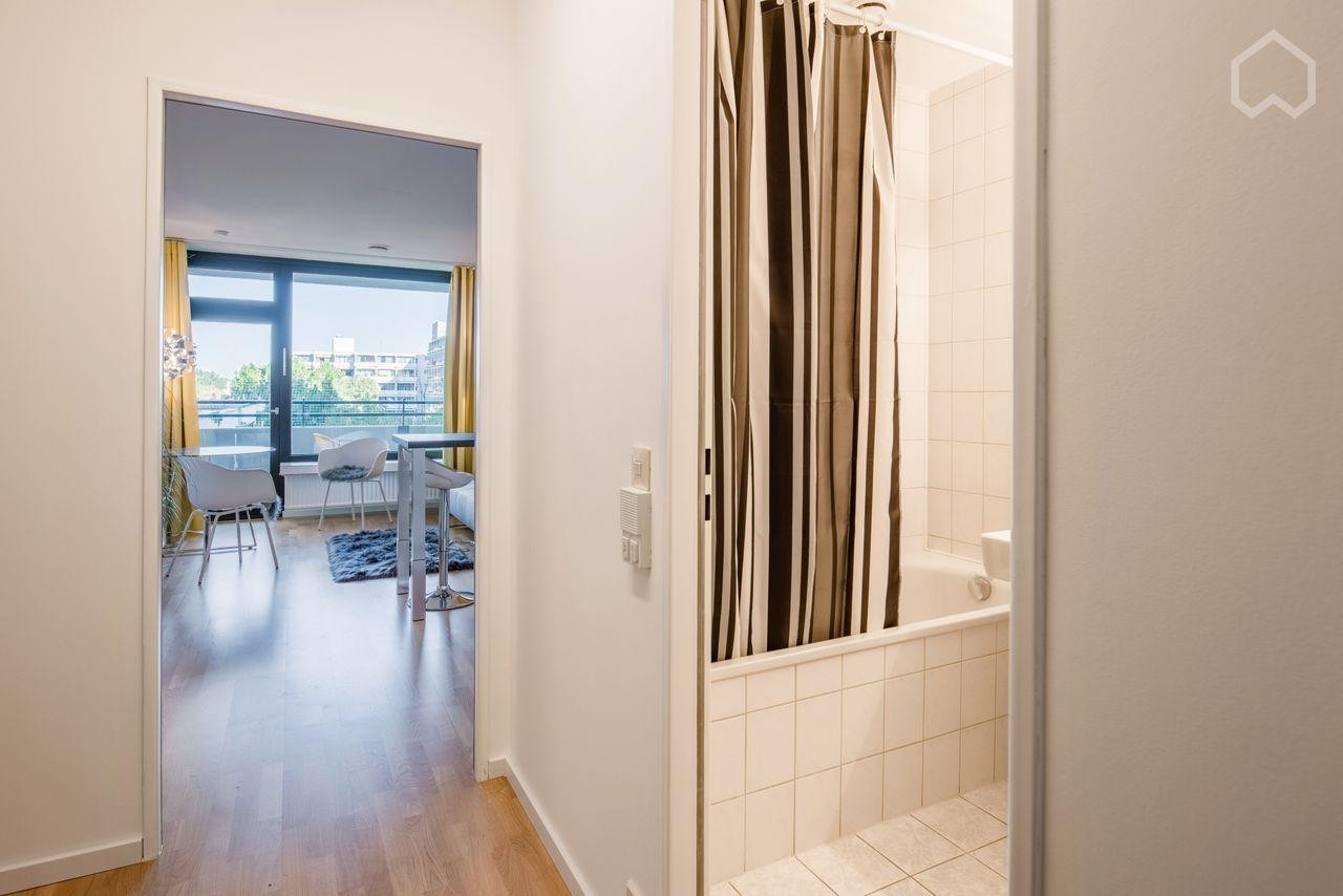 Stilvolles 1-Zimmer-Apartment mit West-Balkon